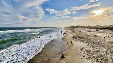 Beach nearby, fishing