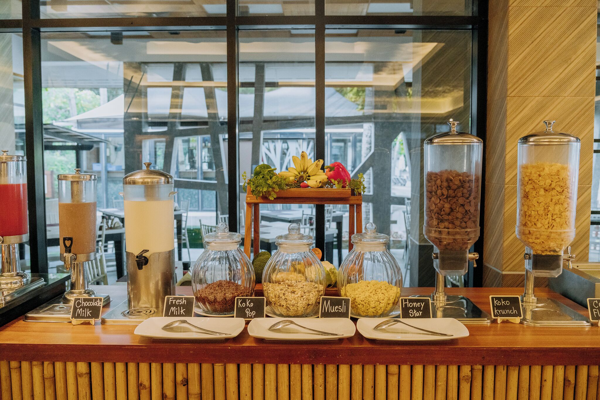 Colazione a buffet a pagamento, servita tutte le mattine 