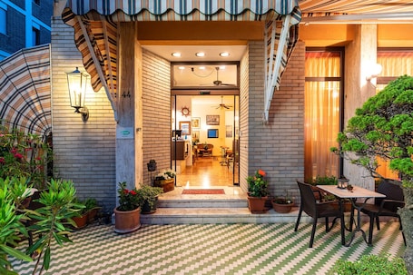 Interior entrance