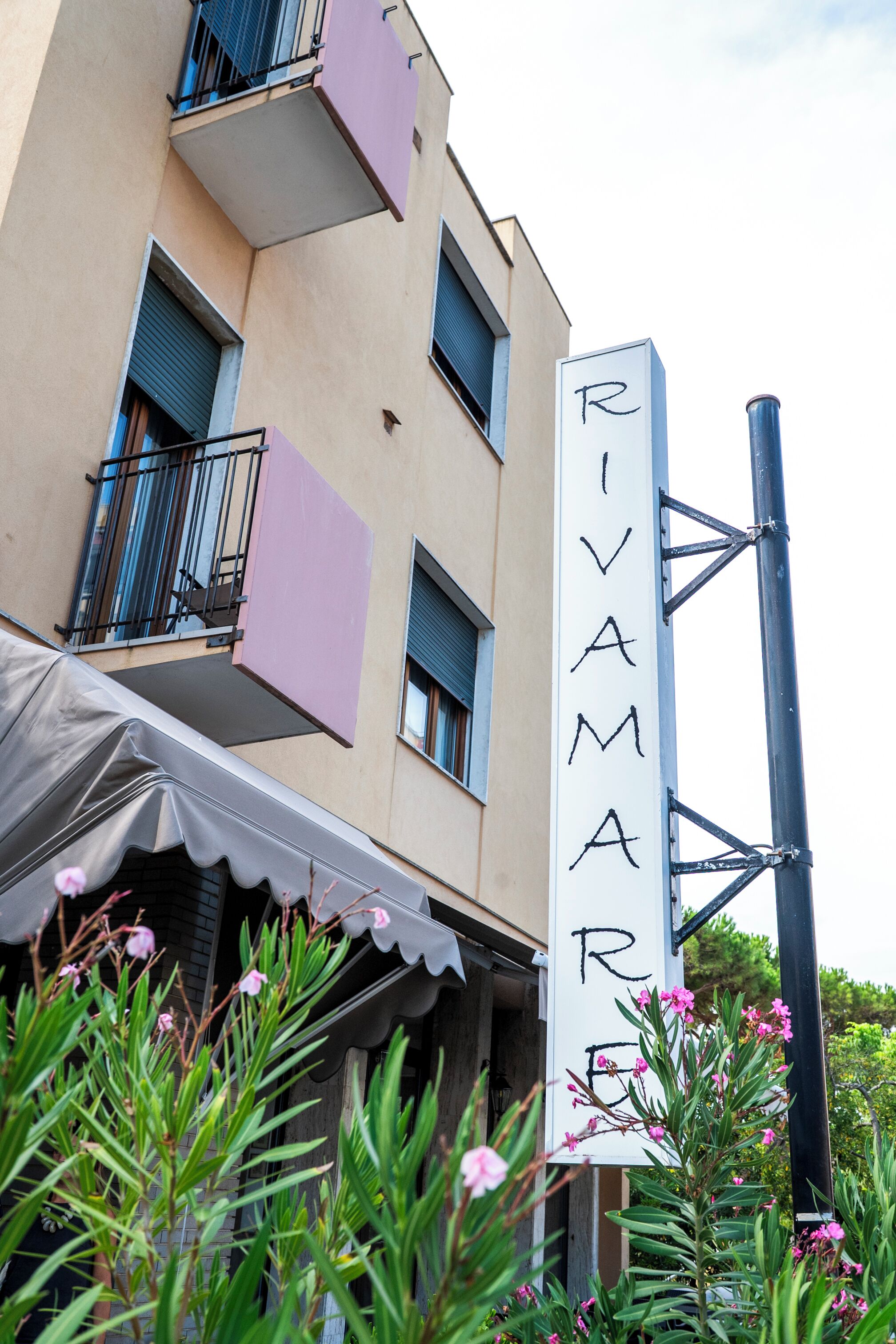 Façade de l’hébergement