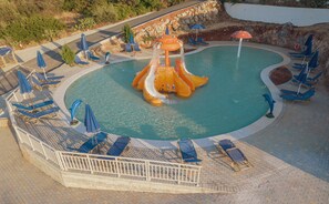 Indoor pool, 3 outdoor pools, open 8:00 AM to 7:00 PM, pool umbrellas - Sunshine Village Hotel (Hersonissos)