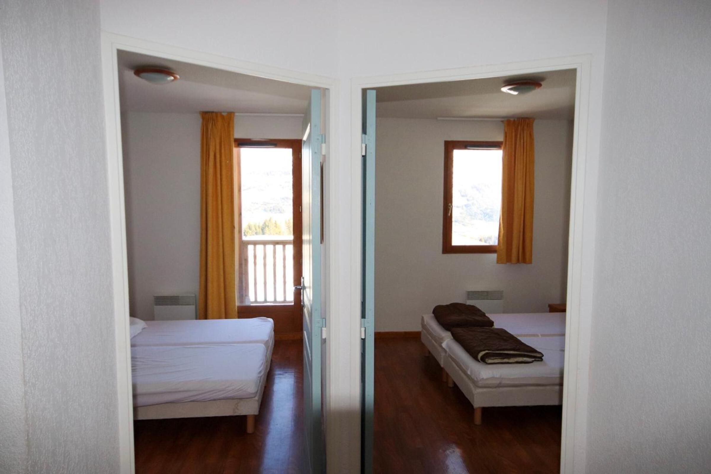 Blackout drapes, soundproofing, iron/ironing board