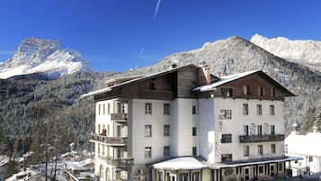 Majoituspaikan julkisivu