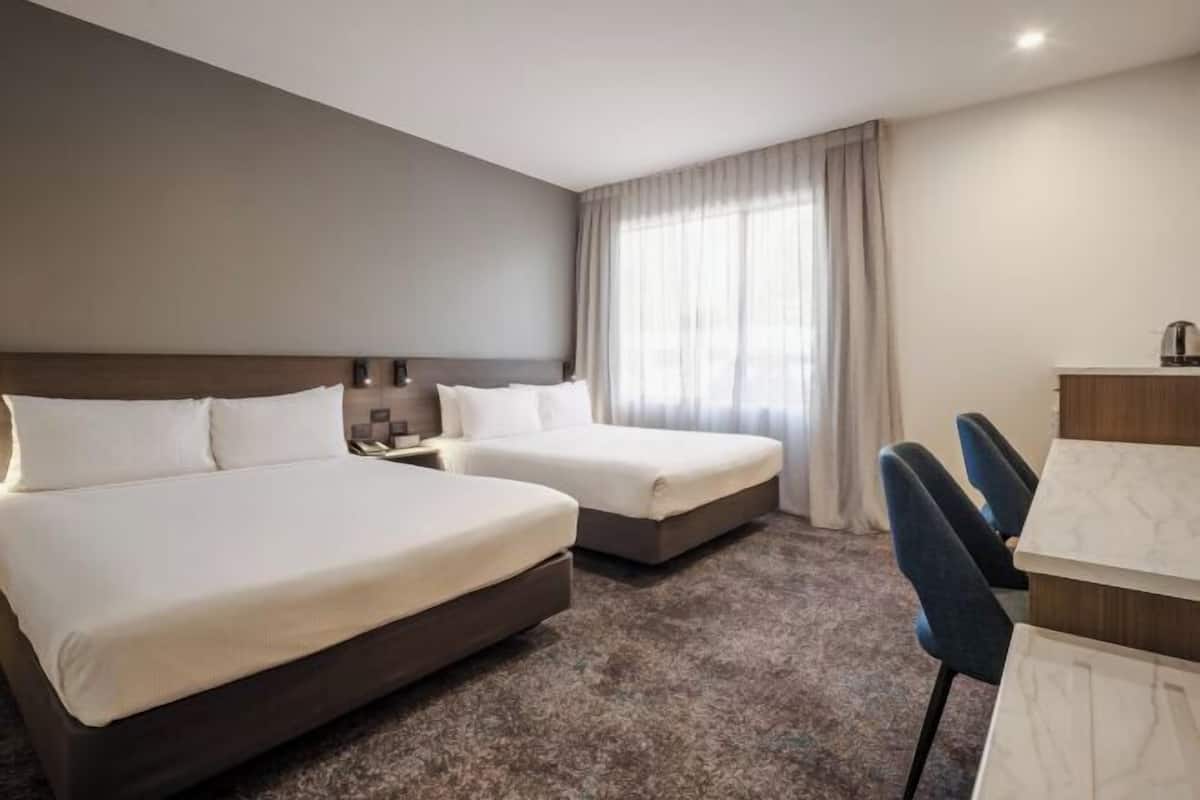 Desk, iron/ironing board, free WiFi, bed sheets