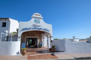 Facciata della struttura