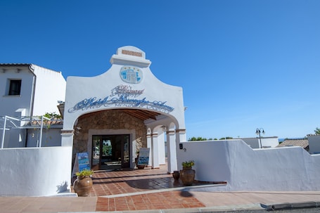 Front of property. Hotel Nuraghe Arvu