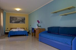 Minibar, desk, blackout curtains, soundproofing