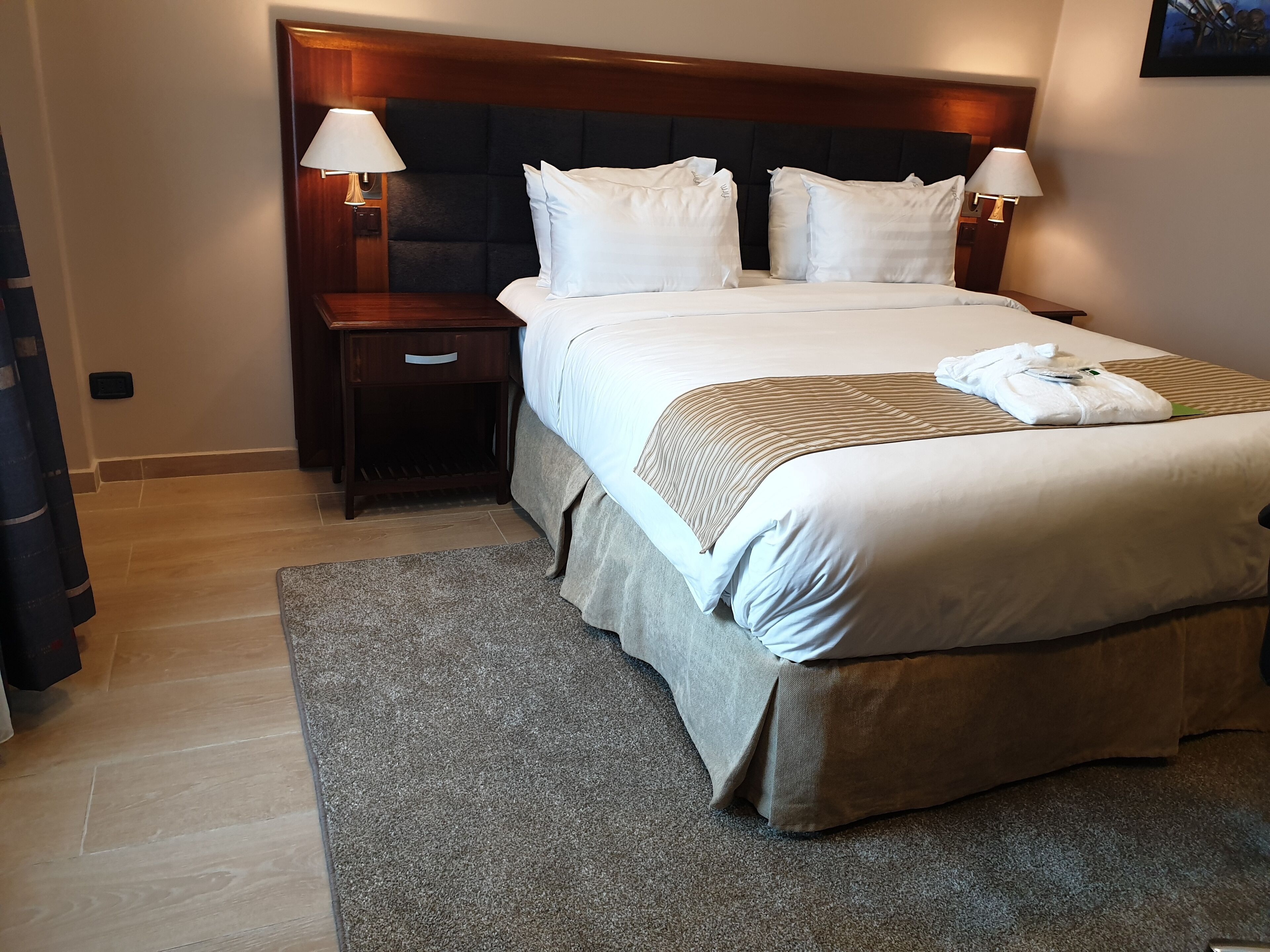 standard room, 1 queen bed, non smoking | minibar, in-room safe, desk, laptop workspace