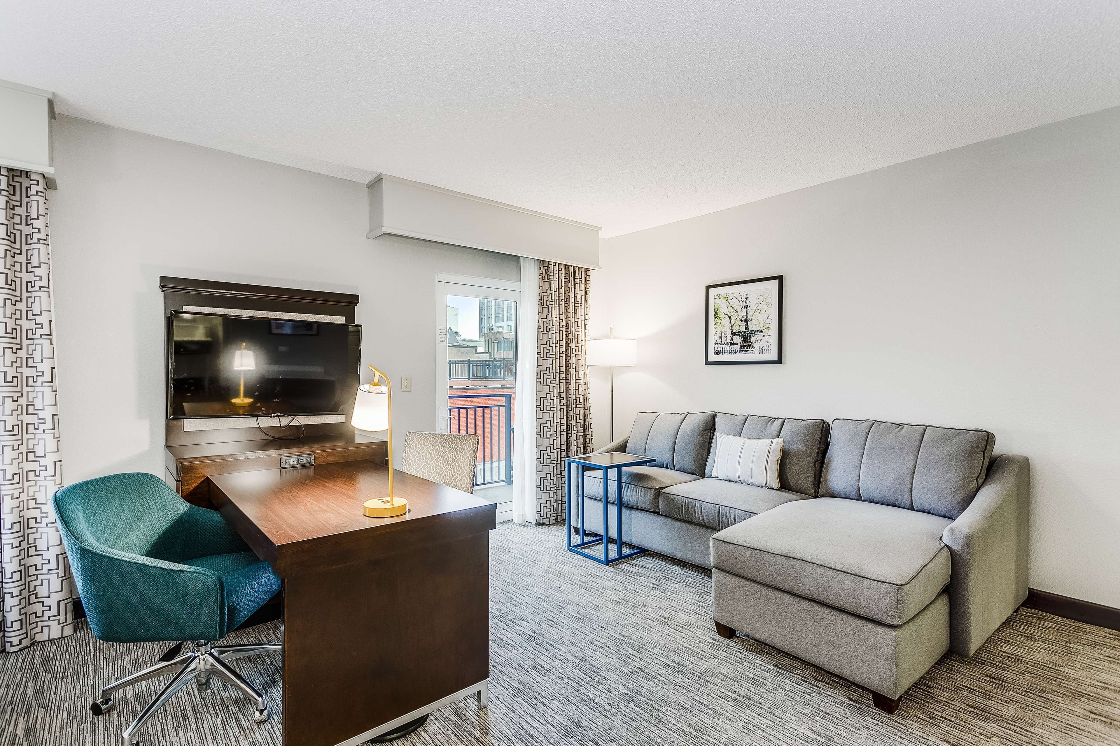 Studio Suite, 2 Queen Beds, Non Smoking, Balcony | Hypo-allergenic bedding, in-room safe, desk, laptop workspace