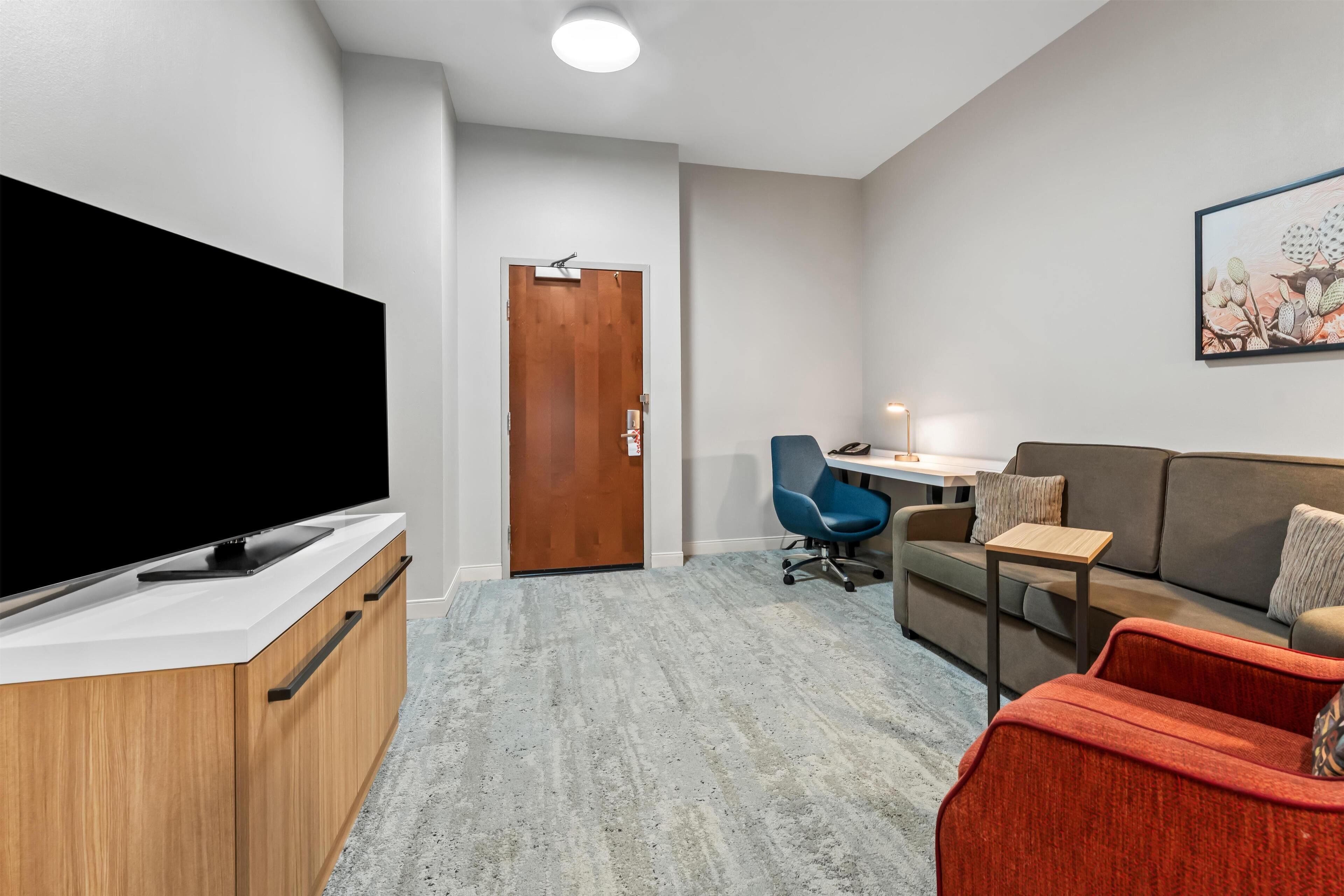 32-inch TV with cable channels