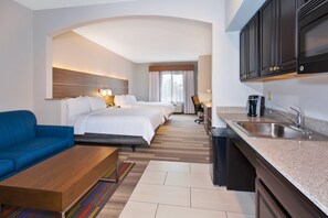 Suite, 2 Queen Beds, Accessible (Mobil Access Tub) | In-room safe, desk, blackout drapes, iron/ironing board - Holiday Inn Express & Suites Warminster - Horsham by IHG (Warminster)