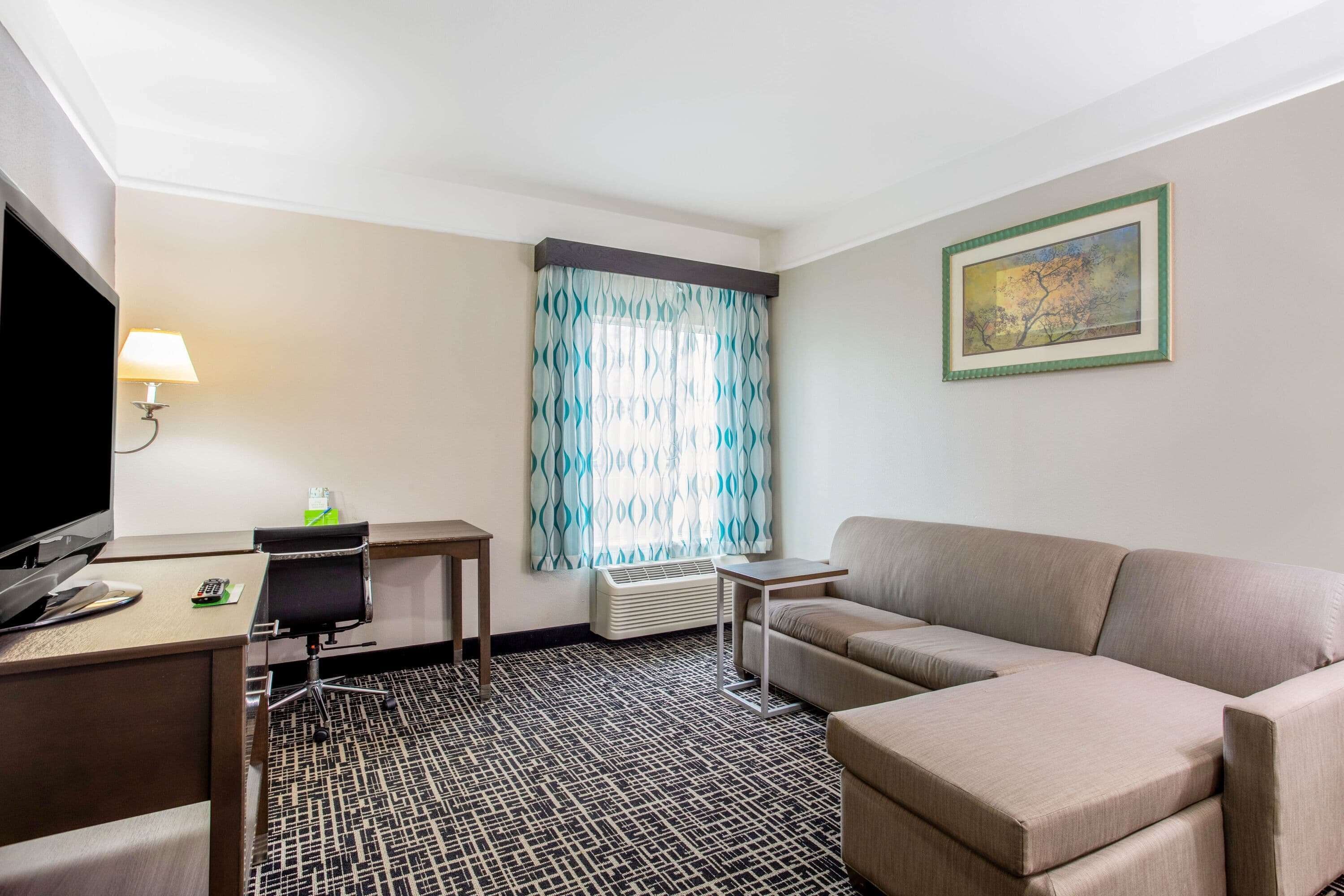 premium bedding, desk, iron/ironing board, free cots/infant beds