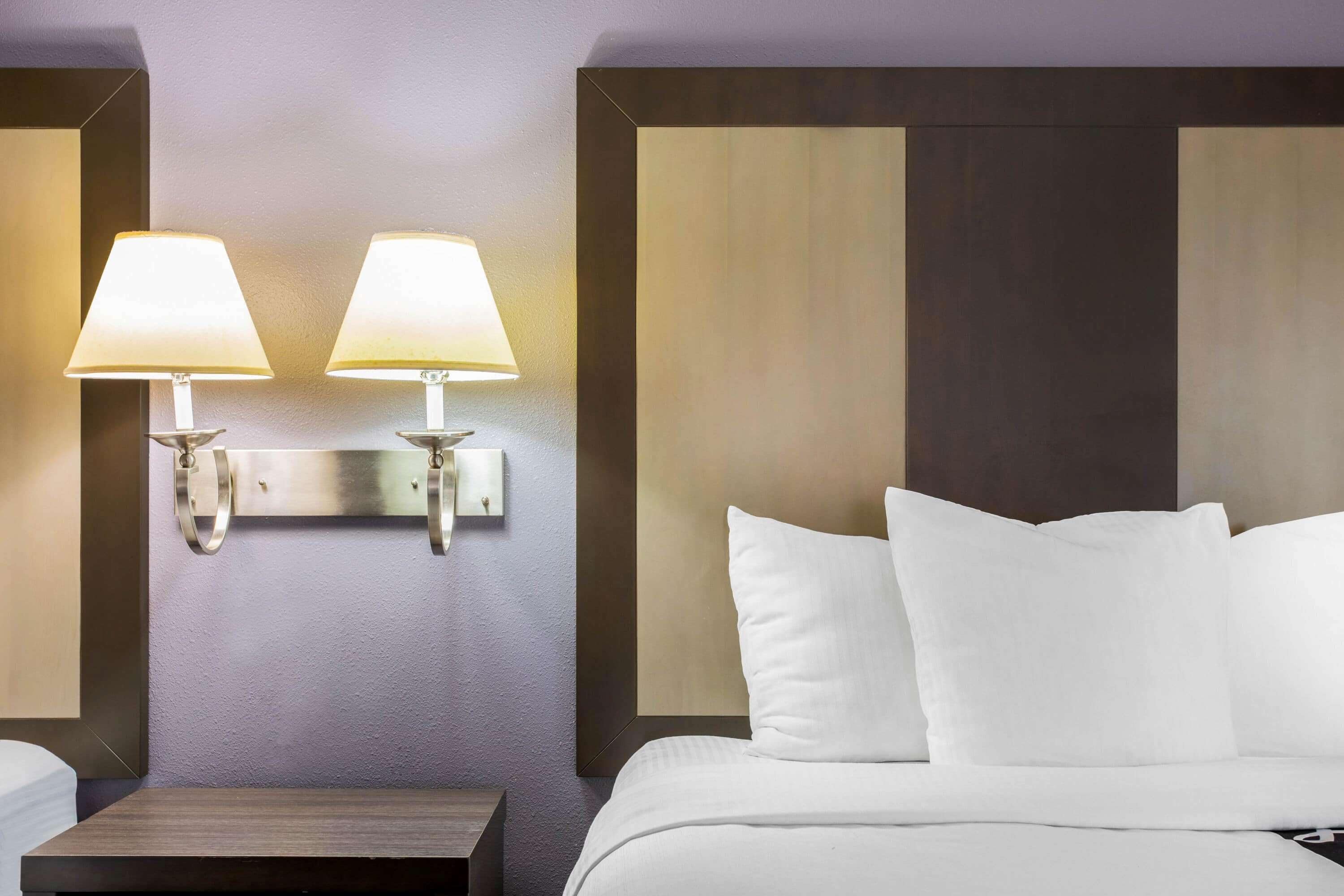 premium bedding, desk, iron/ironing board, free cots/infant beds