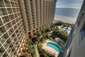 3 outdoor pools