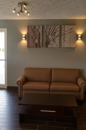 40-inch LED TV with cable channels, TV