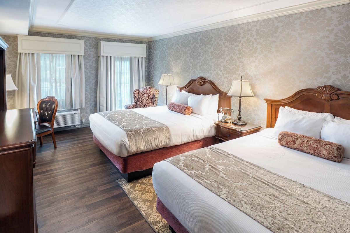 Standard Room, 2 Queen Beds | In-room safe, blackout drapes, iron/ironing board, free WiFi