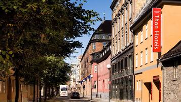 Entrada de la propiedad