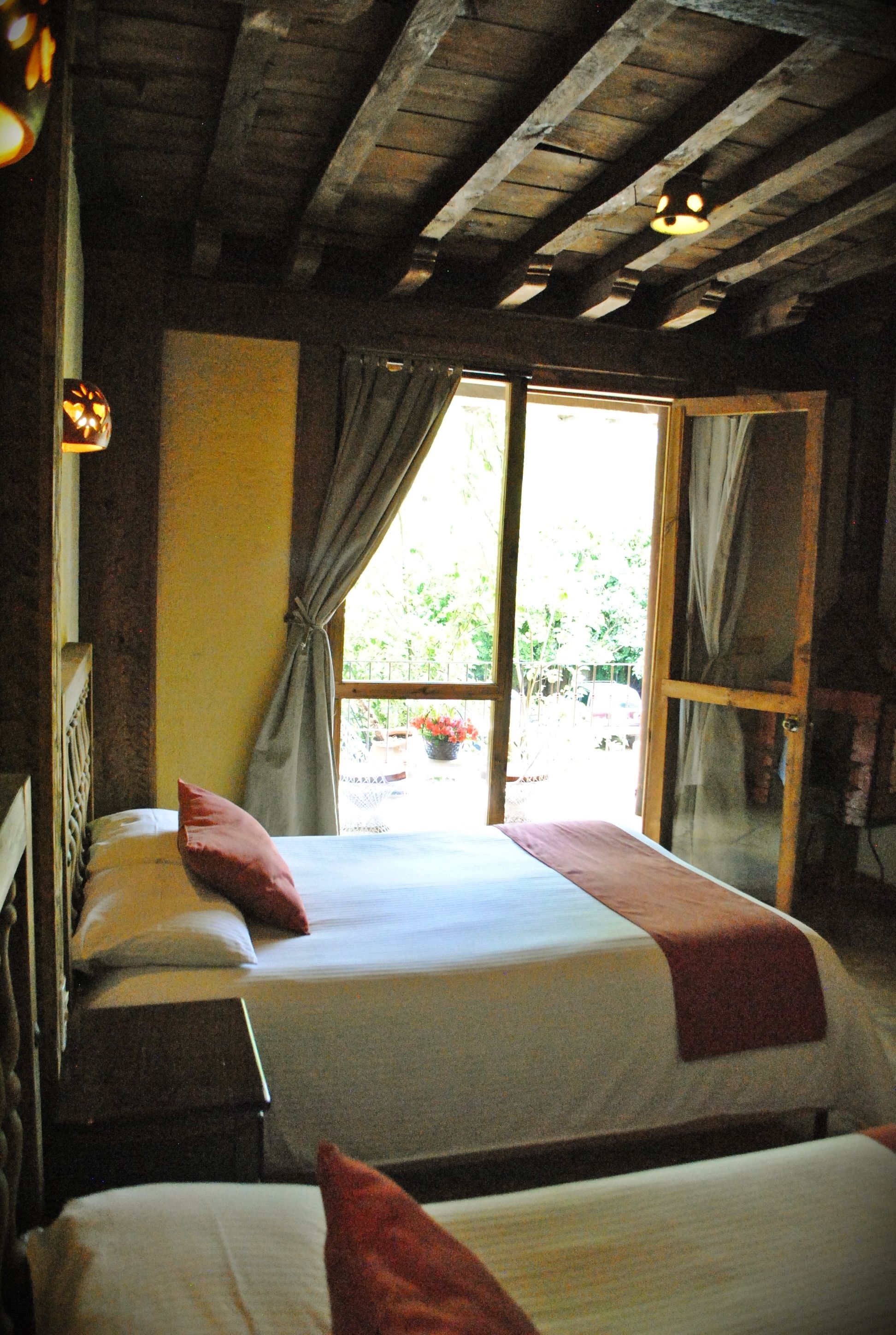 standard double room, 2 double beds | view from room