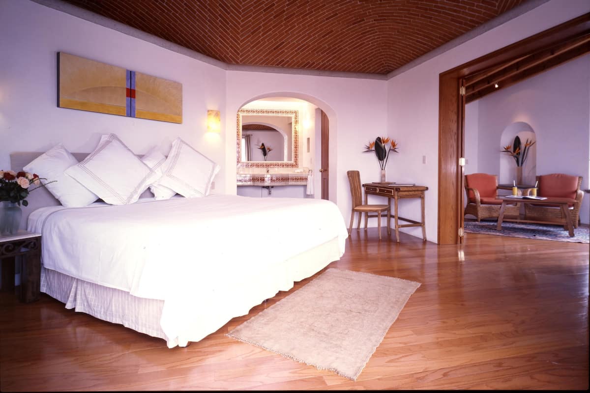 1 habitación, ropa de cama de alta calidad y camas con pillow-top