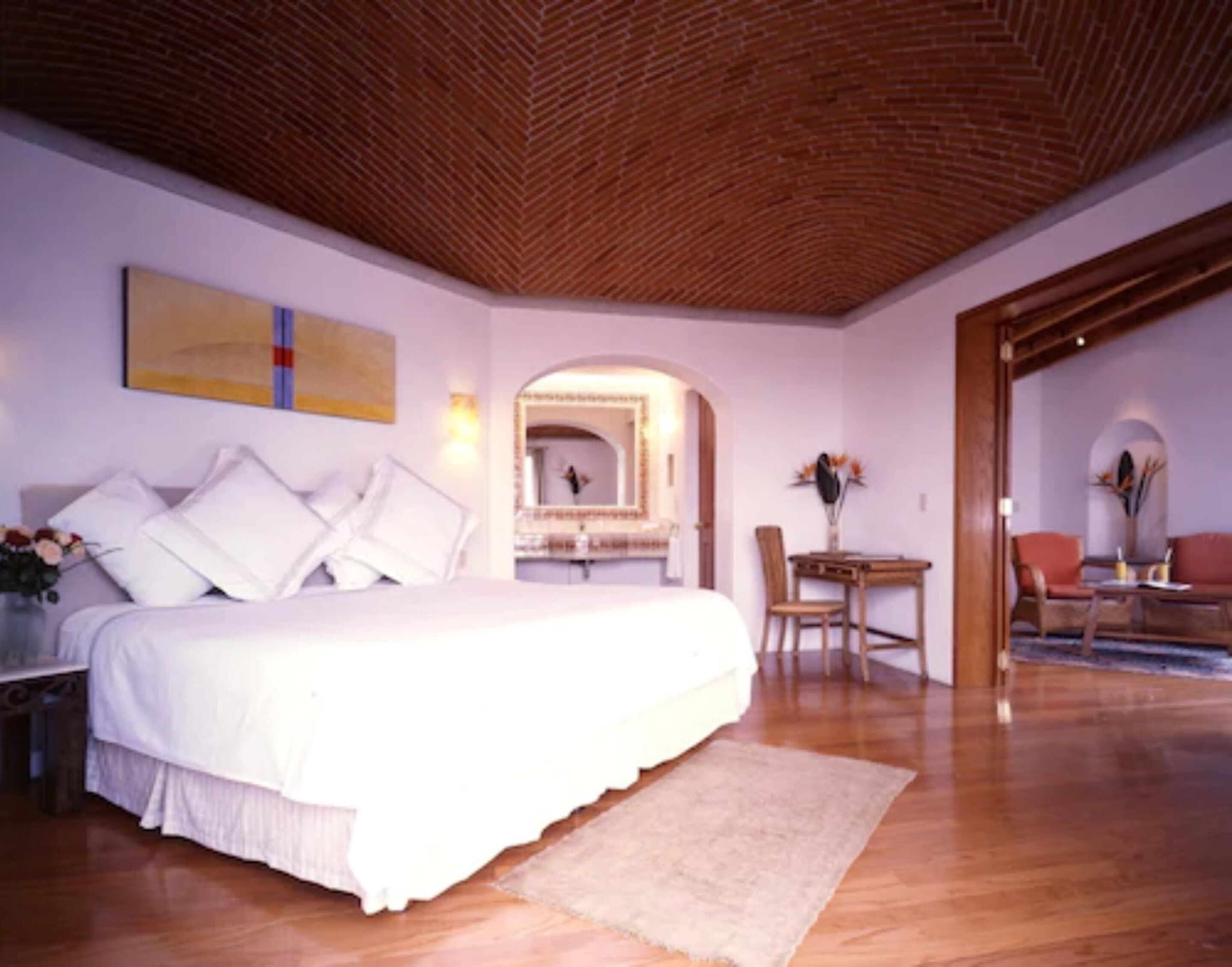 Premium bedding, pillow-top beds, in-room safe, individually decorated