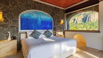Superior Suite, Terrace, Mountain View | Premium bedding, down comforters, in-room safe, individually decorated