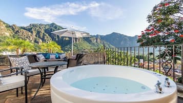 Superior Suite, Terrace, Mountain View | Terrace/patio