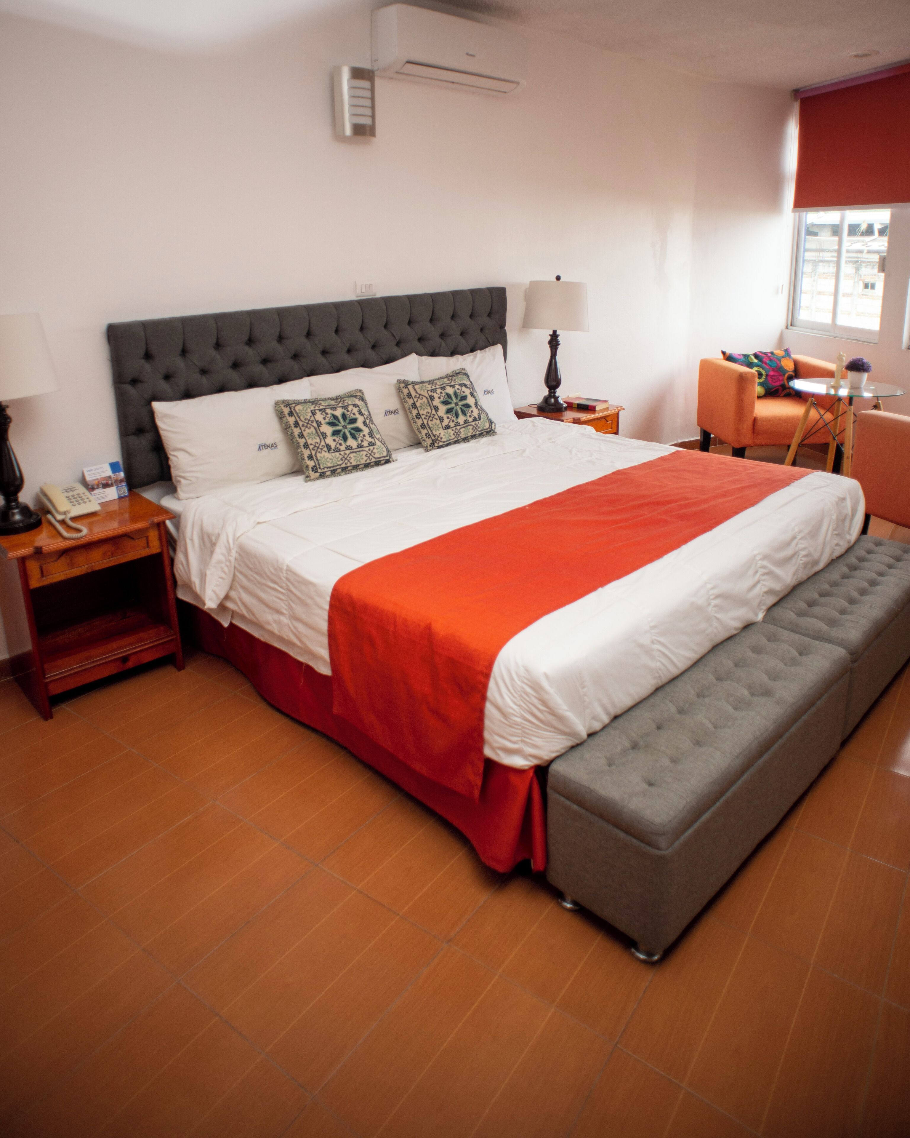 business room | desk, laptop workspace, soundproofing, iron/ironing board