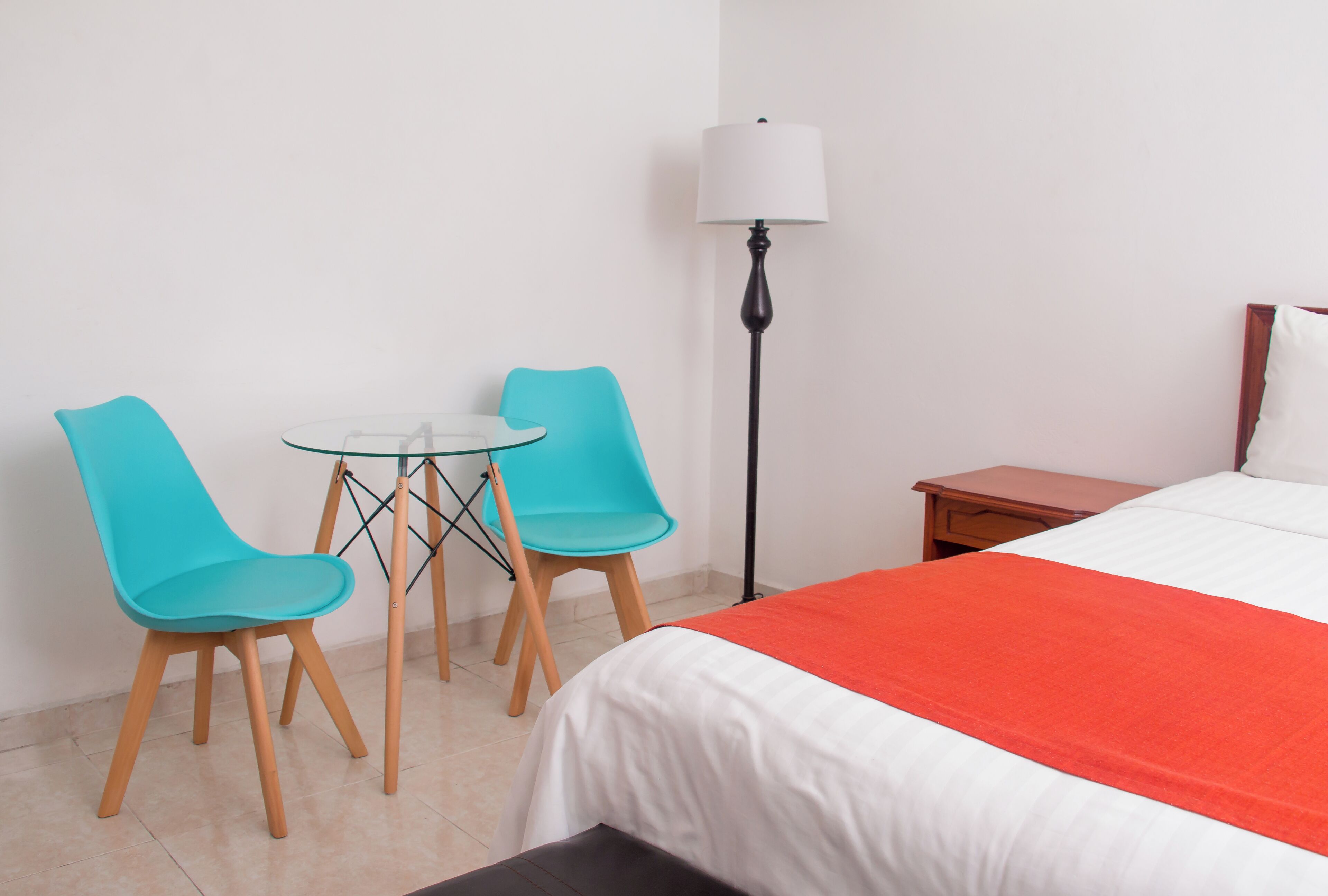 Traditional Room | Desk, laptop workspace, soundproofing, iron/ironing board