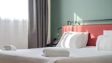 In-room safe, blackout drapes, soundproofing, iron/ironing board