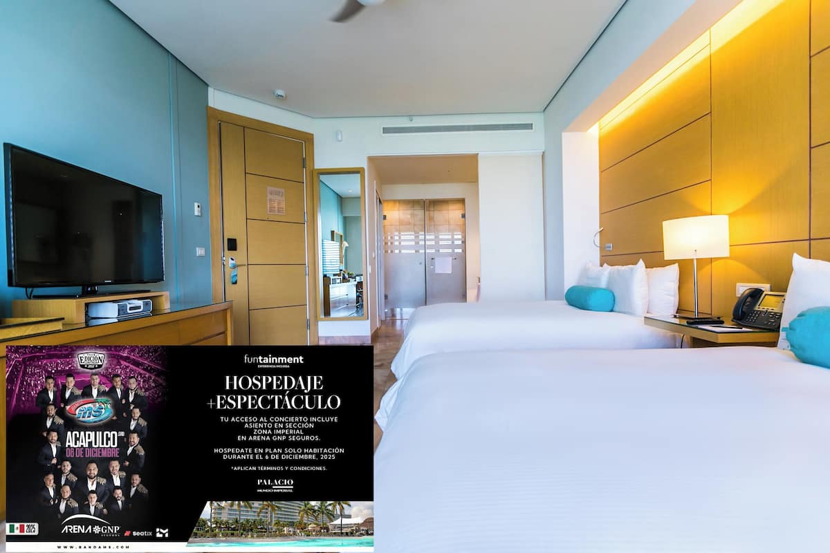 Superior Double Beds + Concert Included | Gebar bulu kapas, peti besi dalam bilik, meja