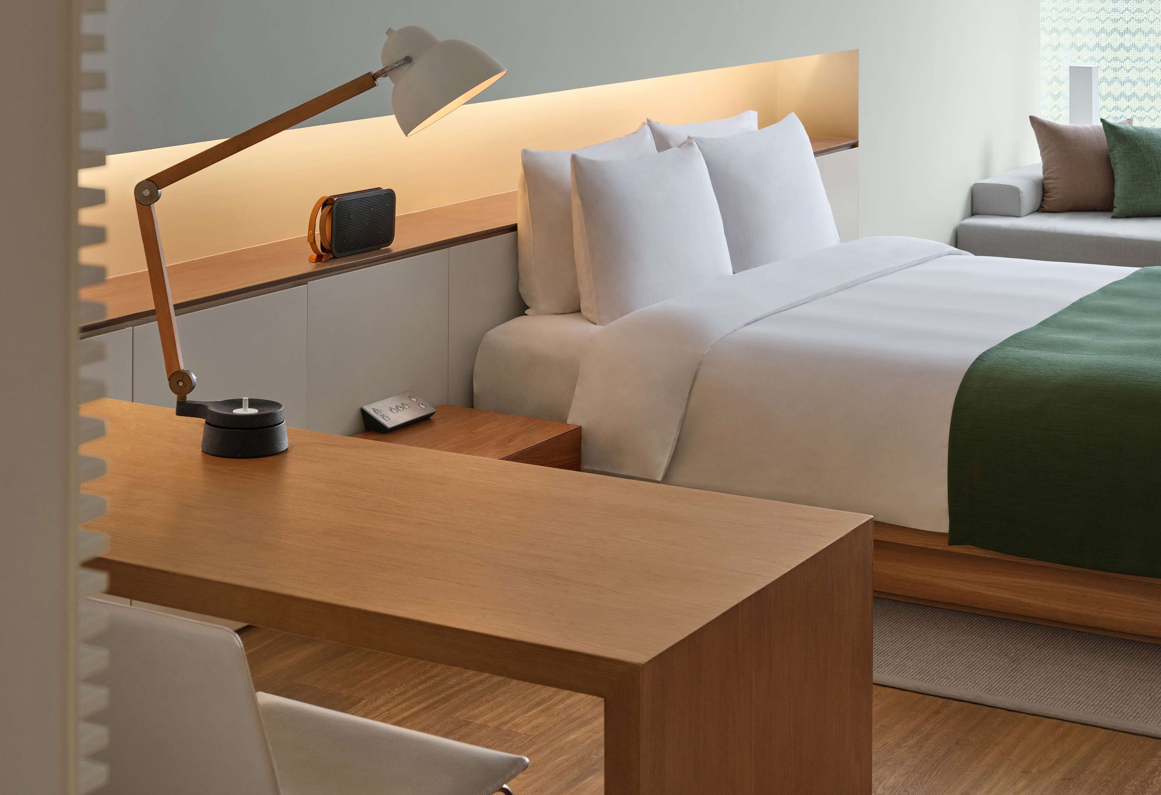 studio 70 | premium bedding, free minibar, in-room safe, desk