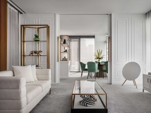 The Harrods Residence Suite | Premium bedding, free minibar, in-room safe, desk - The Opposite House (Beijing)