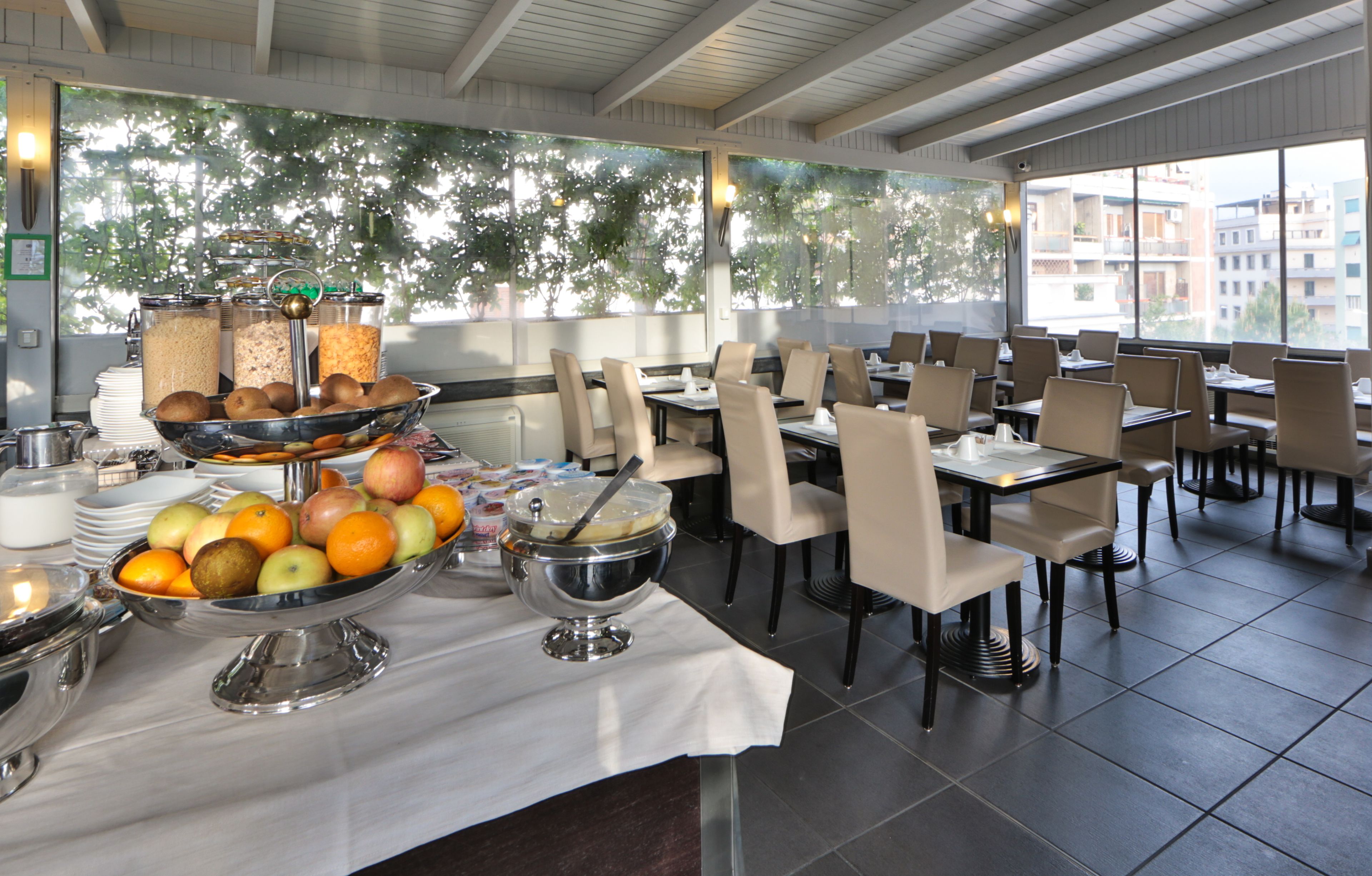 daily buffet breakfast (eur 10 per person)