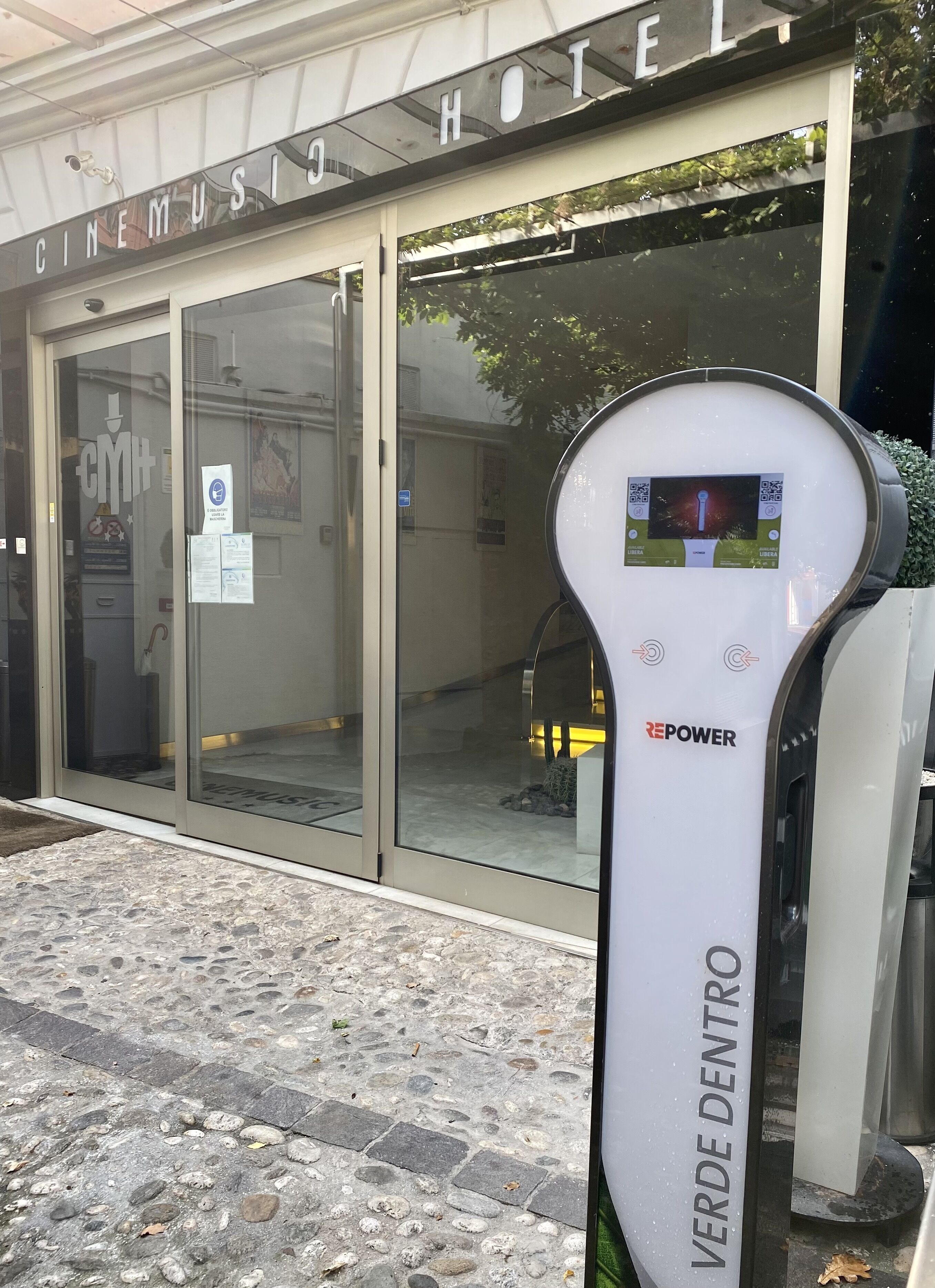 electric vehicle-charging station