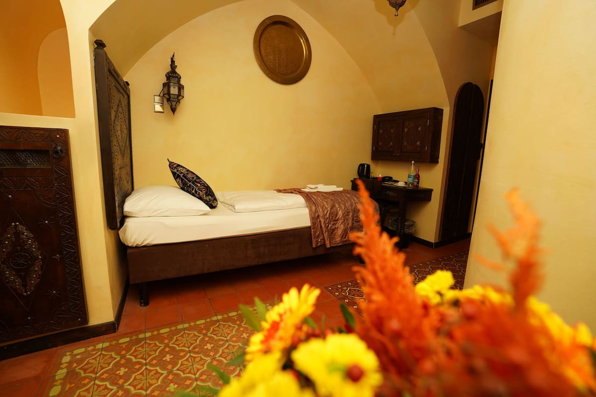 Hypo-allergenic bedding, pillow-top beds, minibar, in-room safe