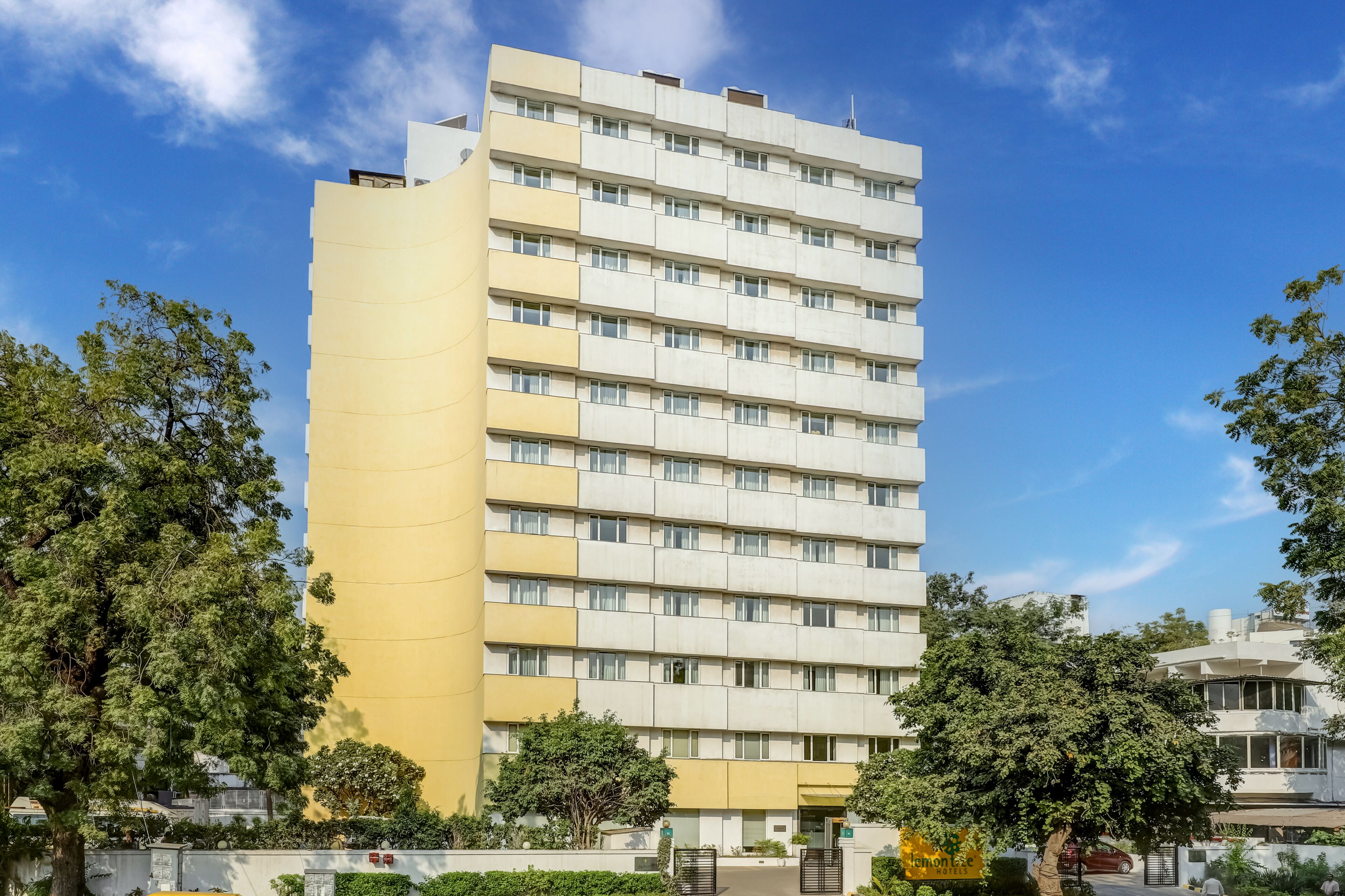 Fassade der Unterkunft