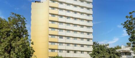 Fassade der Unterkunft
