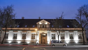 Front of property – evening/night