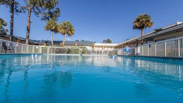 Seasonal outdoor pool