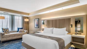 Premium bedding, in-room safe, desk, blackout drapes