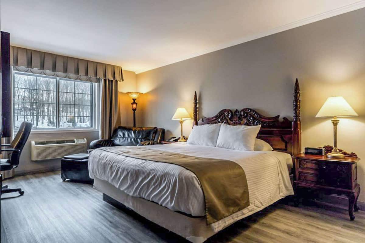 Superior kamer, 1 kingsize bed | Lakens van Egyptisch katoen, luxe beddengoed, een minibar