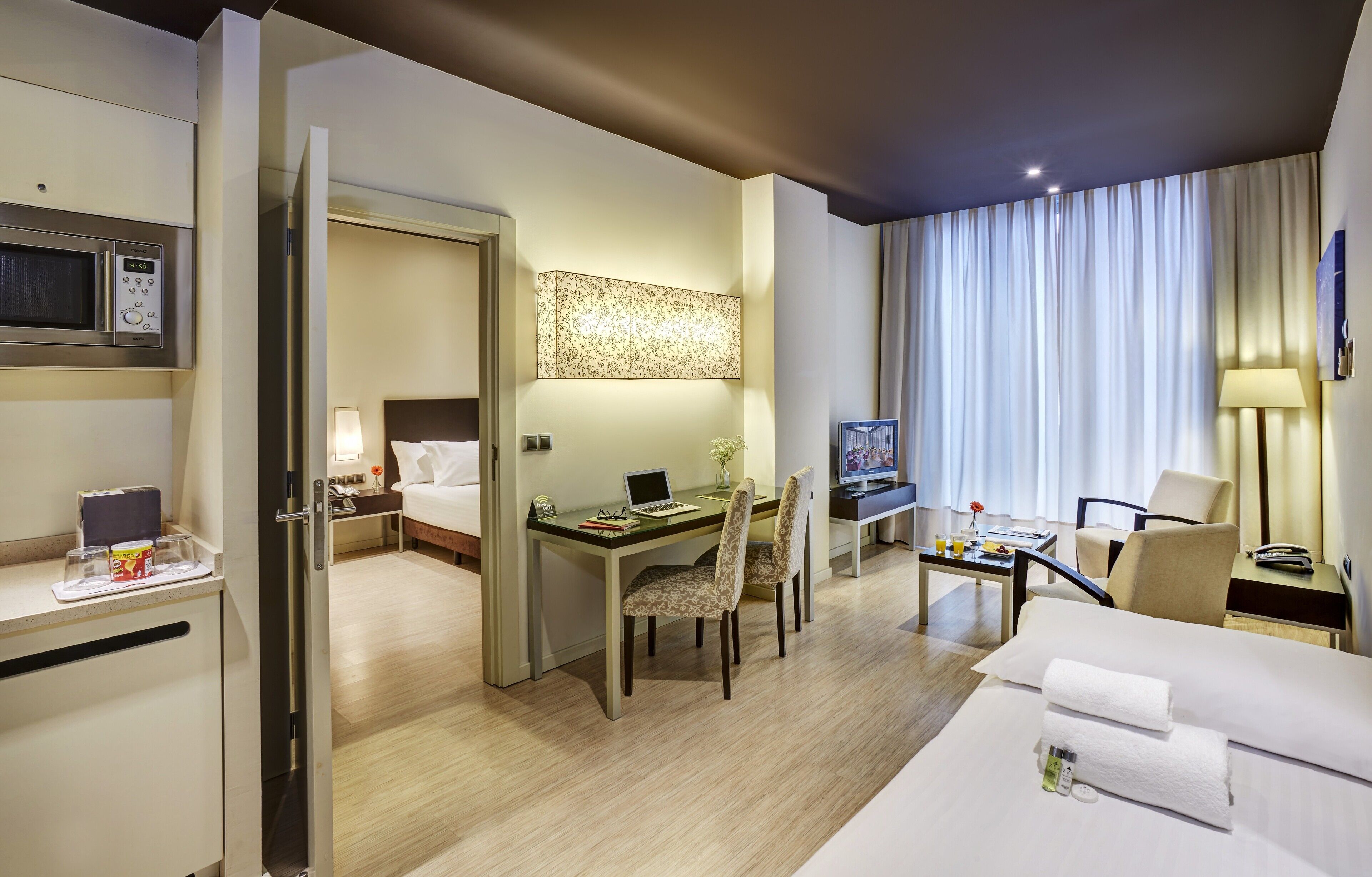 Minibar, in-room safe, blackout curtains, soundproofing