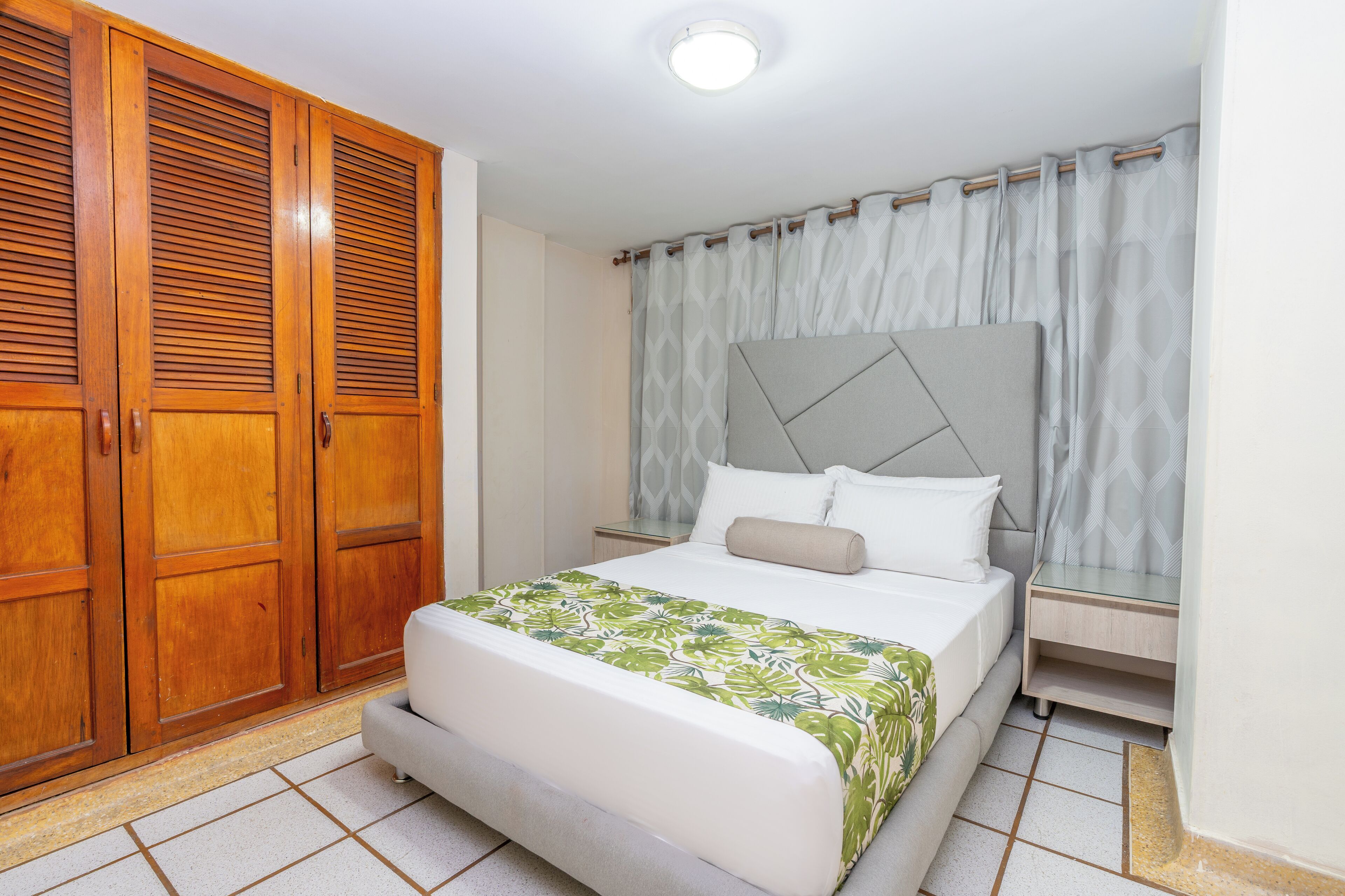 Premium bedding, down comforters, Select Comfort beds, minibar