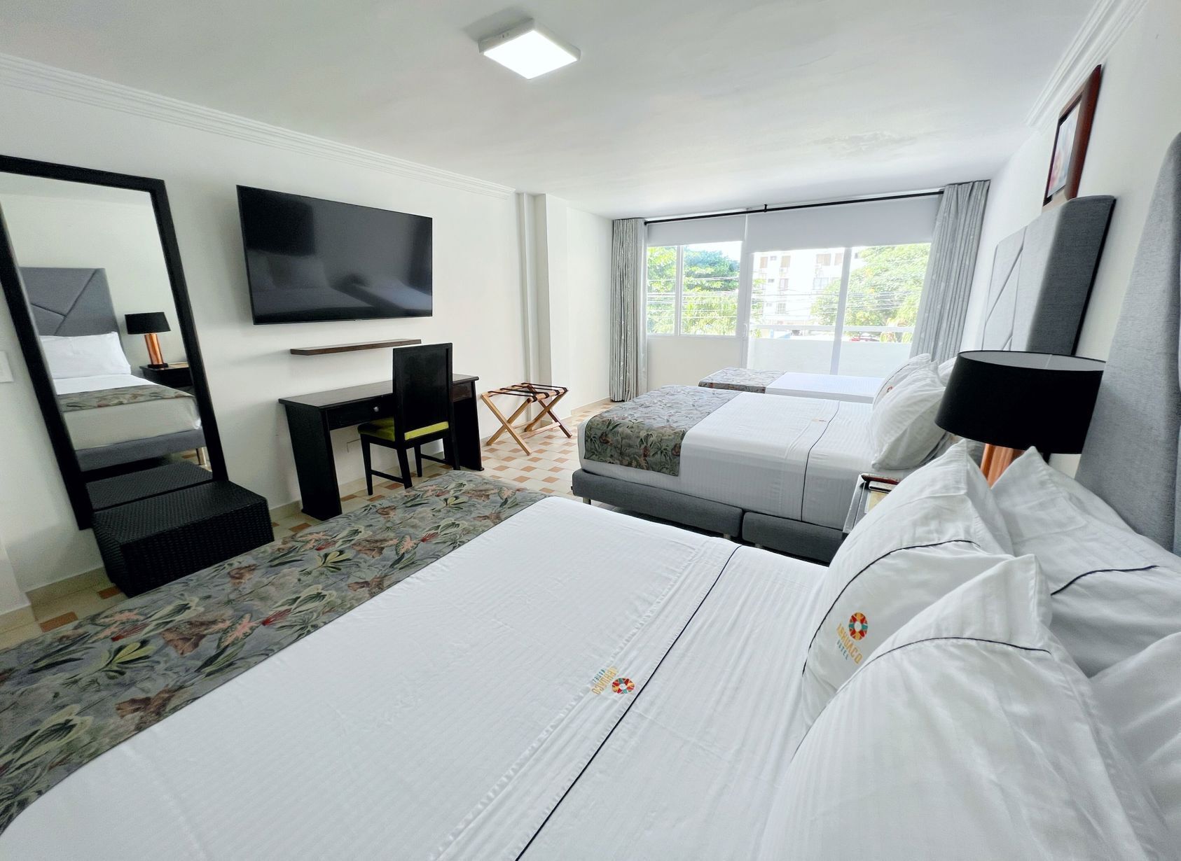Peralatan tempat tidur premium, gebar bulu kapas, katil Select Comfort 