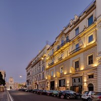 Facciata della struttura