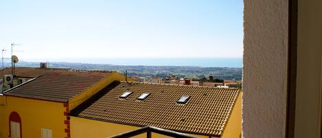 Uitzicht vanaf balkon