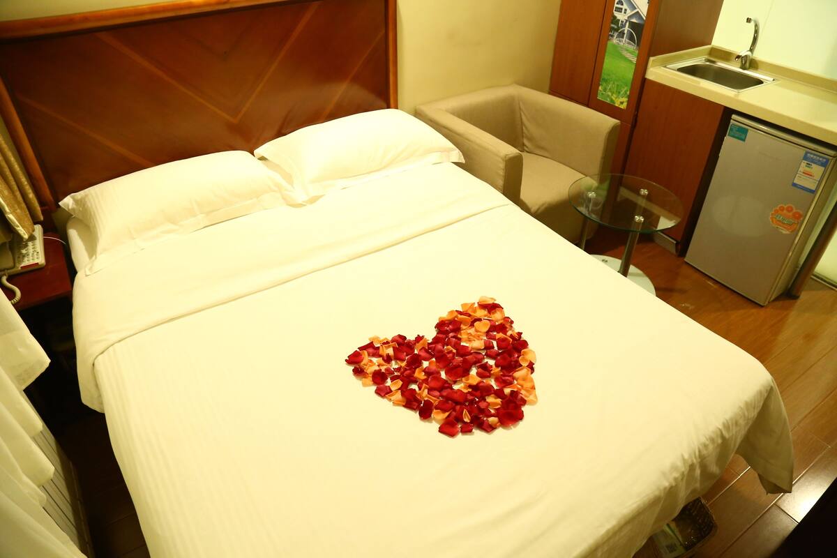 Standard Apartment, 1 Queen Bed | Desk, blackout drapes, free wired internet