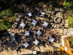 Terrace/patio - Hôtel-Musée Premières Nations (Wendake)