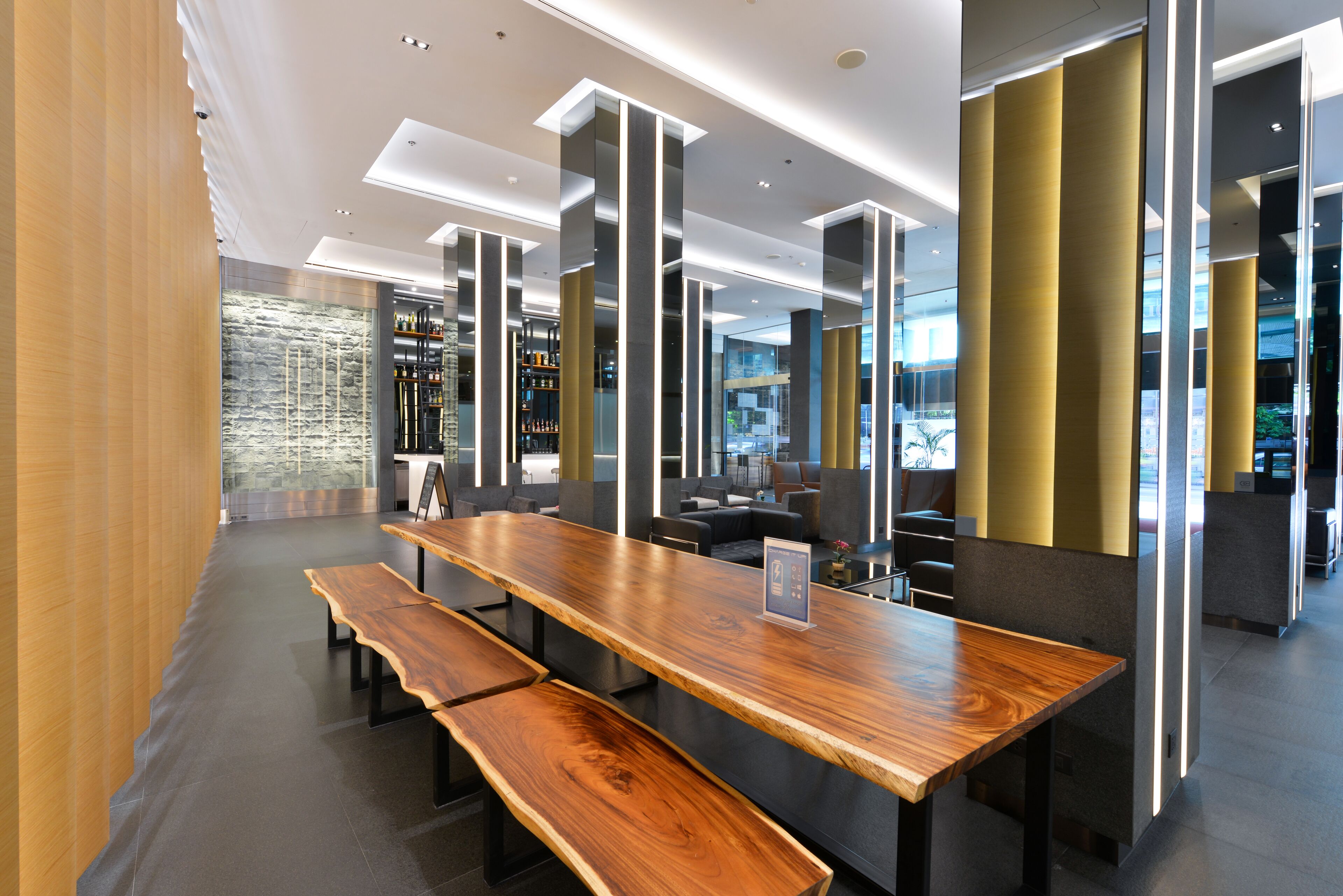 Lobby sitting area