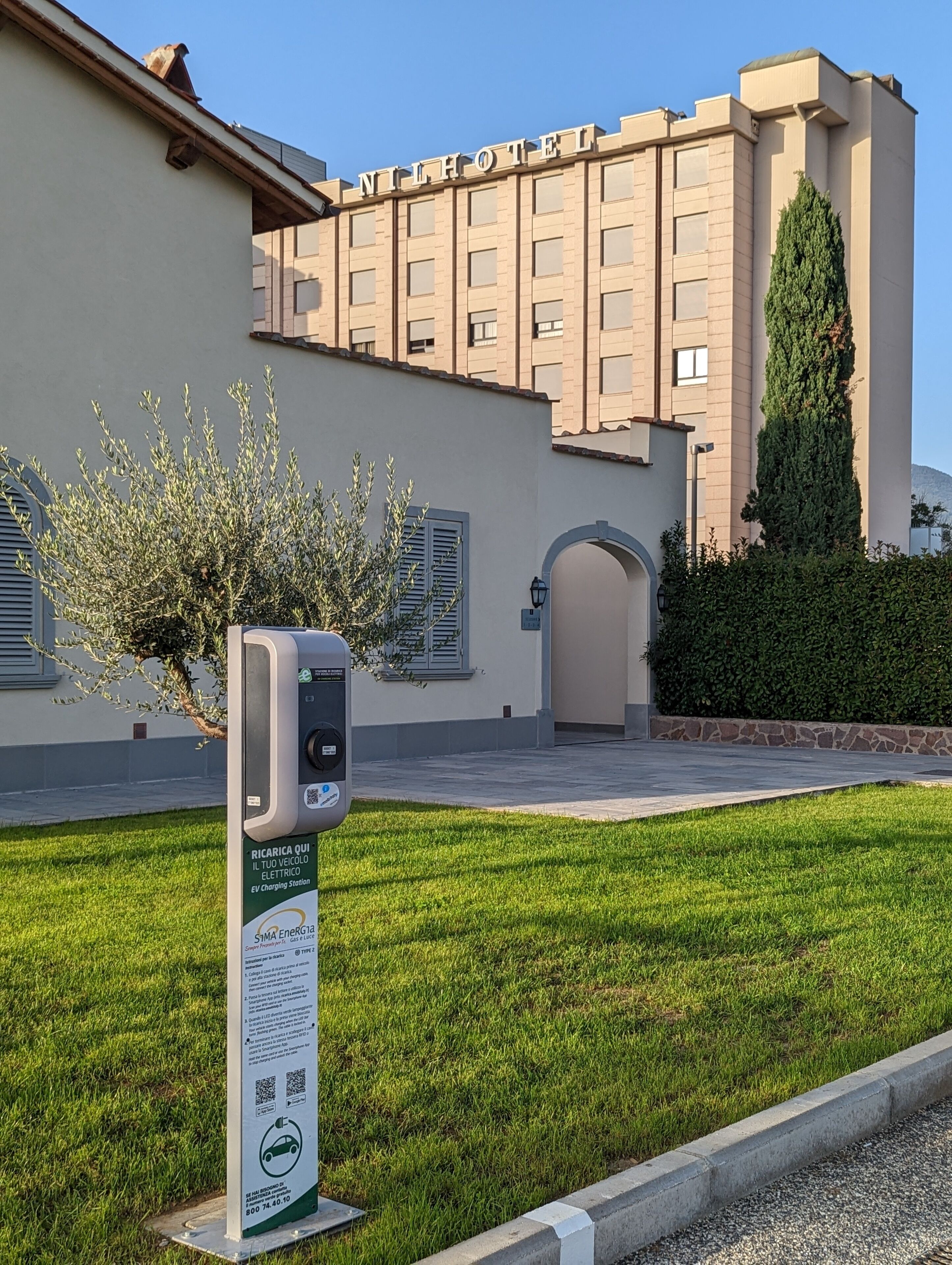 electric vehicle-charging station